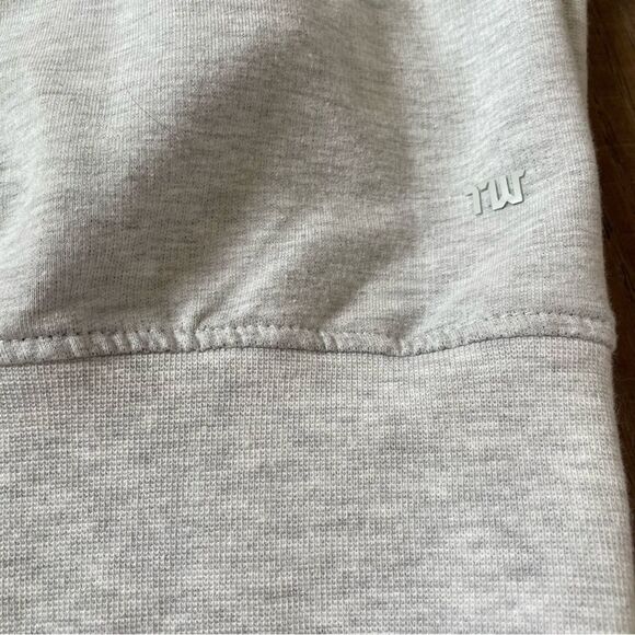 Truwear The Meridian Lifestyle Crewneck Men's Polo Shirt Long Sleeve Grey, Sz L - Picture 12 of 12